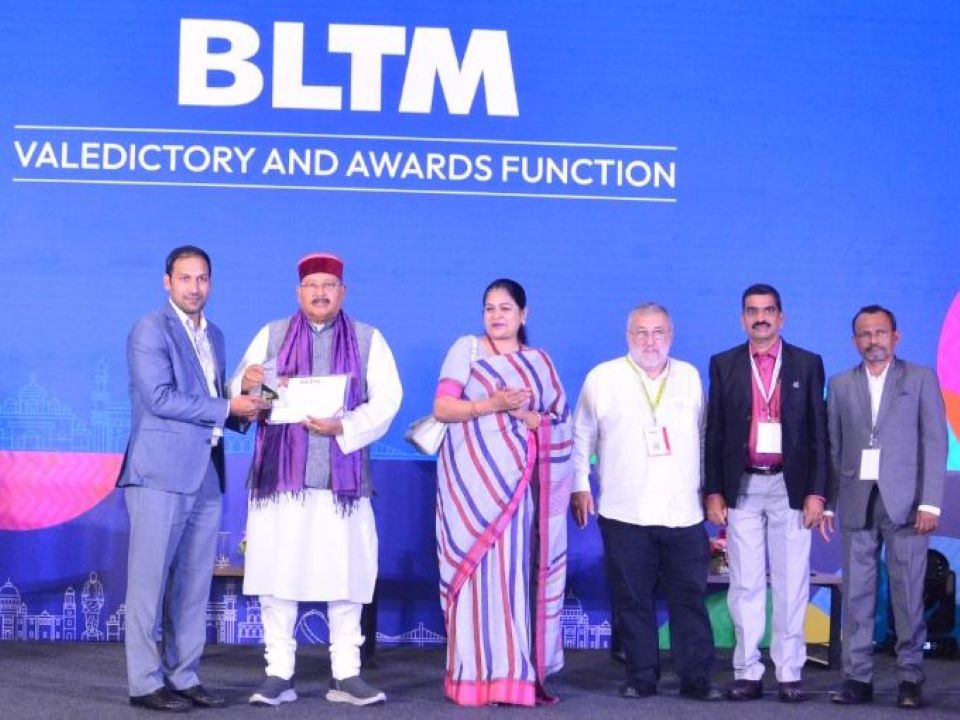 Goa Tourism Excels at BLTM 2024, Secures Best Decoration Award